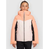 Roxy Free Jet Block Kids Jacket peach pink