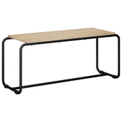 vidaXL TV stojalo 98 x 35,5 x 42 cm Sonoma hrast Inženirski les