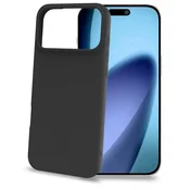 Celly Ovitek iz mehke gume za iPhone 17 Pro Max, črn TPU