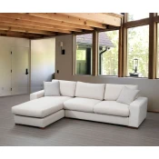 Atelier del Sofa Ugaona garnitura Loop 17 95x85x270cm, Bela