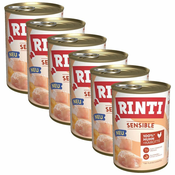 RINTI SENSIBLE piščanec & korenje v konzervi 6 x 400 g