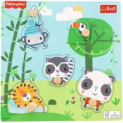 Trefl Fisher Price Lesena sestavljanka Jungle