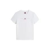 Tommy Jeans Majica Linear Logo mornarska/rdeča/bela
