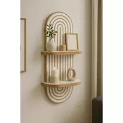 HANAH HOME Dekorativna zidna polica Artmtkwll2 White