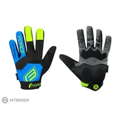 Rokavice FORCE MTB Autonomy, črno/modre (L)