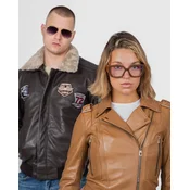MARIO ZENETTI Ženska kožna jakna Dolores, Smeda