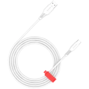 CANYON cable Onwire 18TP USB-A to USB-C 2m,18W TPE 2m White - CNS-AC18SC20W