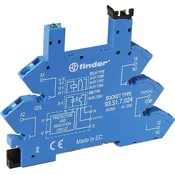 Finder Iskalna vtičnica z napenjalno sponko 93.51.7.024, (20888977)