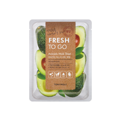 TONYMOLY negovalna maska za obraz - Fresh To Go - Avocado Mask Sheet