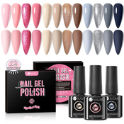 SUGAR UV Led gel set 18+3 komada, Spring Summer