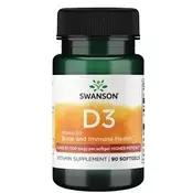 Swanson – Vitamin D-3 4000 IU, 90 kapsul