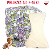 shumee Večkratna plenica AIO Coolmax Pocket MORSKIH ŽIVALI NappiMe