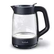 Tefal KO2G08E0 Morning Glass električni grelnik vode, 1,7 L, črn