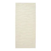 VÄXELFEL Preproga, nizek flor, krem bela, 80x180 cm