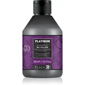 Black Professional Line Line Platinum No Yellow Shampoo šampon brez sulfatov za nevtralizacijo rumenih odtenkov 300 ml