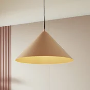 Obesek Lindby Clarine, bež, O 50 cm, kovina - Dnevna soba/jedilnica - Sodobni