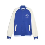 PUMA Varsity Track Sweat Jacket Men, Clothing, Vivid Blue, M