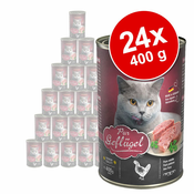 Ekonomično pakiranje Leonardo All Meat 24 x 400 g - GovedinaBESPLATNA dostava od 299kn
