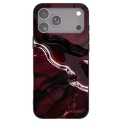 Silikonski črni ovitek za Apple iPhone 17 Pro Max - Cherry stone