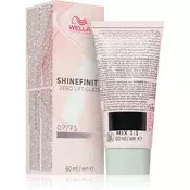 Wella Professionals Shinefinity Zero Lift Glaze demi-permanentna barva za lase odtenek 07/75 - Raspberry Latte 60 ml