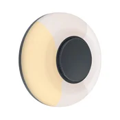 Paulmann LED-stenna svetilka Aureva, antracit, O 22 cm CCT - Sodobni - antracit, bela - Plastika