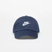 Čepica Nike Club Unstructured Futura Wash Cap Obsidian/ White Universal
