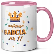 shumee DARILO ZA BABICO SKODELICA S KRONO NAJBOLJŠA BABICA ŠT. 1 IMENSKO ROJSTNO DAN