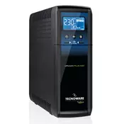 TECNOWARE UPS brezprekinitveno napajanje EXA PLUS 1100 FGCEXAPL1102IEC, 770 W, 1100 VA