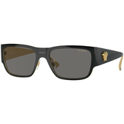 Versace VE2262 143381 Polarized ONE SIZE (56) Črna/Siva