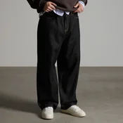 Cropp - Kavbojke super baggy spranega videza - črna