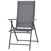 Vrtna stolica GM1000DG RELAX – LINDER EXCLUSIV – tamnosiva