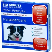 Bio Schutz Protect Power Plus protiparazitna ovratnica za pse - Črna