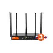 Tenda W30E WiFi Hotspot AX3000 Gigabitni usmerjevalnik, 1x GWAN, 2x GWAN/LAN, 1x GLAN, VPN, Captive portal