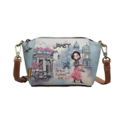JANET DENESE TORBICA NA ENO RAMO ŽENSKA FLOWERY CITY MIX