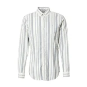 SCOTCH & SODA Srajca Essential slonovina/svetlo modra/siva