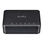 CUDY Svic FS105D, 5 porta, 10/100 Mbps, crni