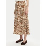 Luisa Spagnoli Midi krilo Tenente 541989 Bež Regular Fit