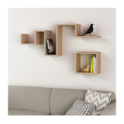HANAH HOME Polica Follow Oak