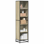 Ormaric za knjige boja hrasta 40x35x170,5 cm konstruirano drvo