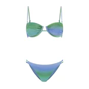 Shiwi Bikini Demi modra/zelena