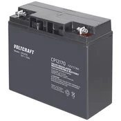 Voltcraft VOLTCRAFT CE12V/17Ah VC-12713975 svinčeni akumulator 12 V 17 Ah svinčevo-koprenast (Š x V x G) 181 x 167 x 77 mm M5-vijačni priklop brez vzdrževanja, (20829027)