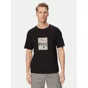 Jack & Jones Majica Montauk Photo 12290890 Črna Regular Fit