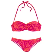 VENICE BEACH Bikini oranžna/temno roza