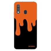 Silikonski prozorni ovitek za Samsung Galaxy A40 A405F - Orange spooky