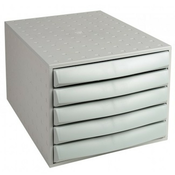 Set ladica Multiform „the Box”, 5 ladica, Siva