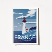 Wallity Poster France Plouzane-1994, 42x59,4 cm
