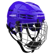 Hokejska čelada Bauer Prodigy 2.0 Combo Blue Youth
