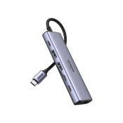 Ugreen 6v1 priklopna postaja s 100W PD USB-C vhodom