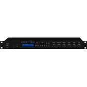 Stereo ojačevalnik SA-130DMP 140 W, Bluetooth, USB/SD/MMC MP3, FM - Monacor