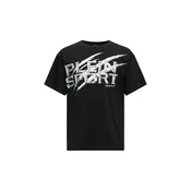 Plein Sport Majica svetlo siva/črna/bela